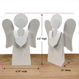 Make an ornament with this simple paper angel craft—perfect for kids and families.