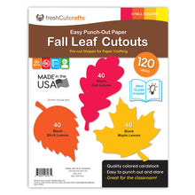 Load image into Gallery viewer, Fall Leaf Paper Cutouts with IDEA Guide
