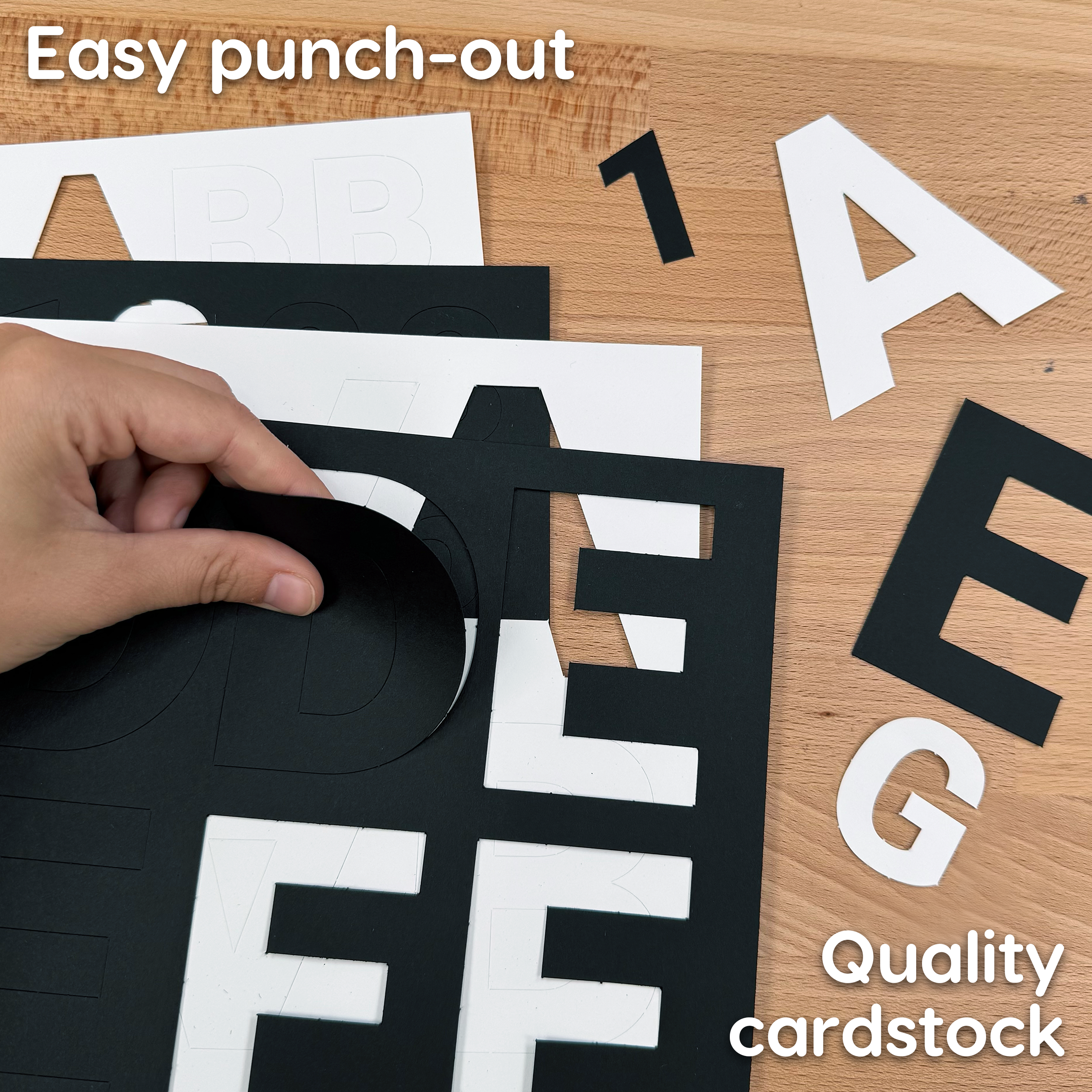Bulletin Board Letters Combo – 2 Sizes