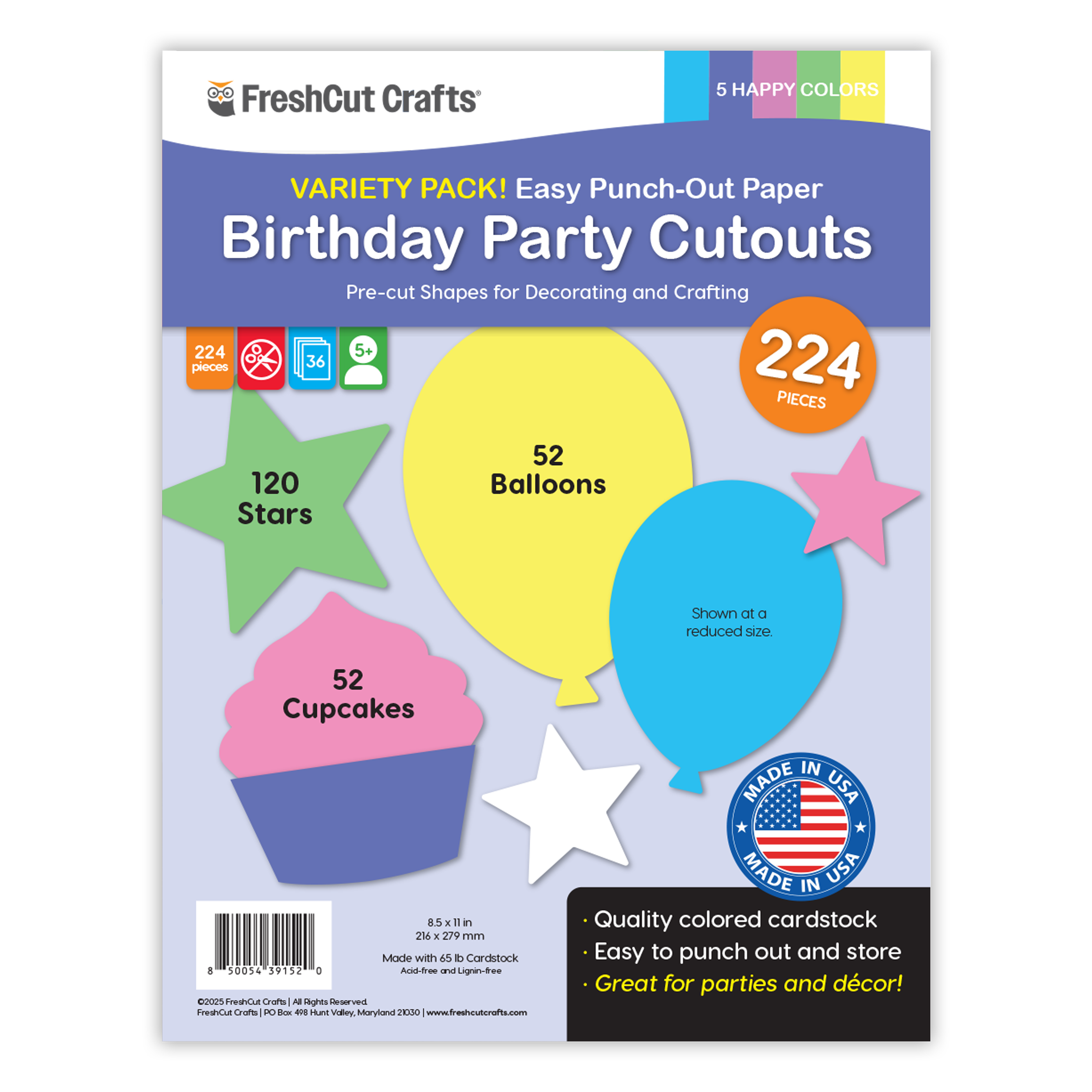 Birthday Party Cutouts
