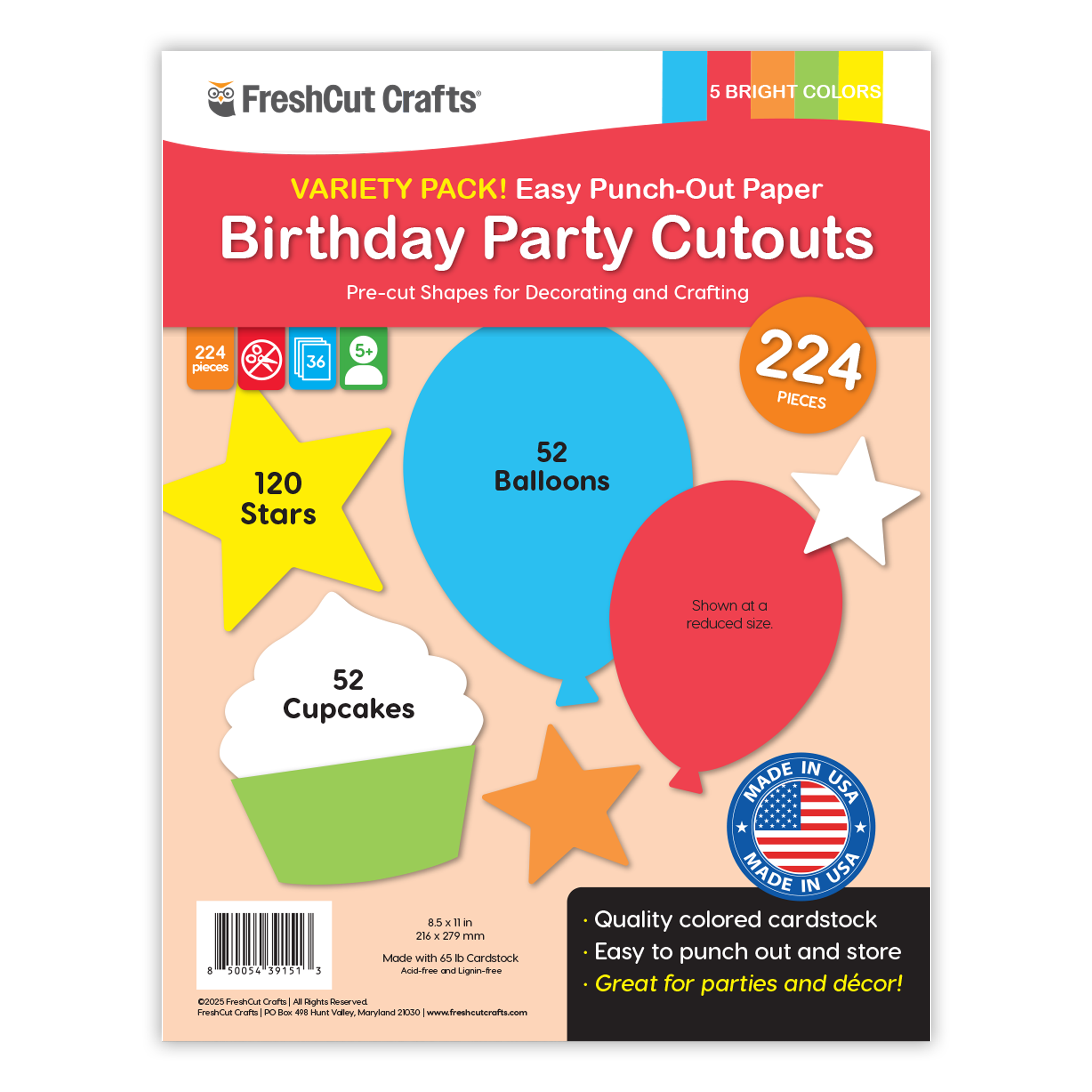 Birthday Party Cutouts