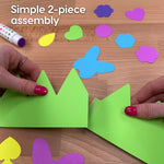 Paper crown DIY kit—create your own craft crowns for birthday parties and special events.