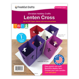 Easter crafts for kids—Lenten Cross Bible craft kit, perfect for teaching children about the meaning of Easter and religious crafts.