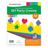 DIY craft kit for making paper crowns—perfect for birthday crafts and party craft ideas.