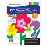 DIY flower cutouts for creating a paper bouquet of flowers—perfect for fun crafts and DIY paper flowers.