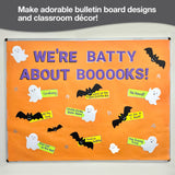 Halloween craft ideas for kids—craft spooky decorations and Halloween activities for preschoolers with paper cutouts.
