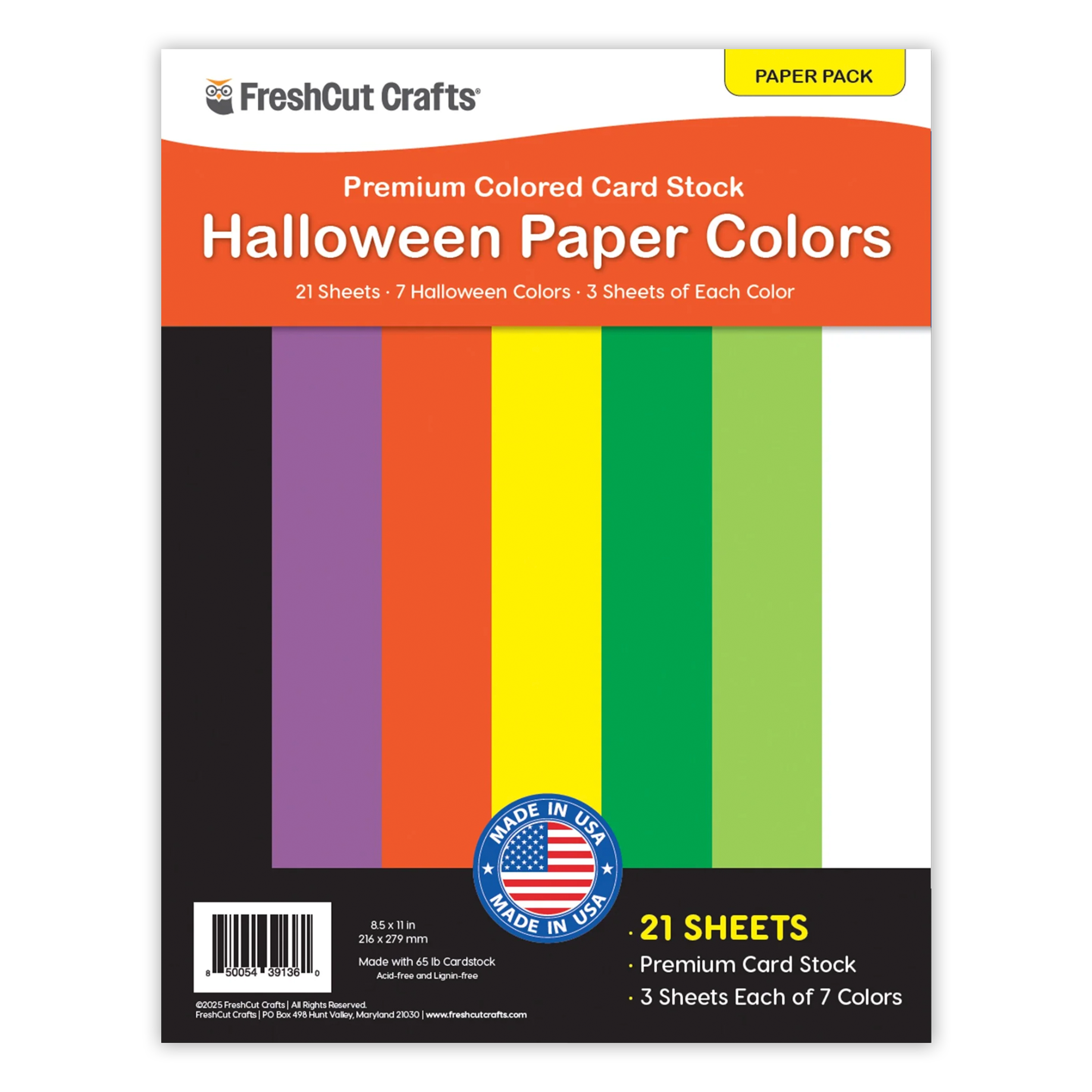 FreshCut Paper packs with vibrant colored cardstock—perfect for paper crafts and DIY projects.