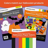Colored cardstock and card stock paper for crafting, cutting, and decorating.