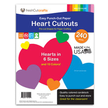 Load image into Gallery viewer, Hearts MULTICOLOR Cutouts
