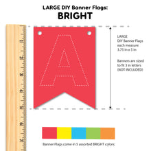 Load image into Gallery viewer, Large BRIGHT Pennant Banners
