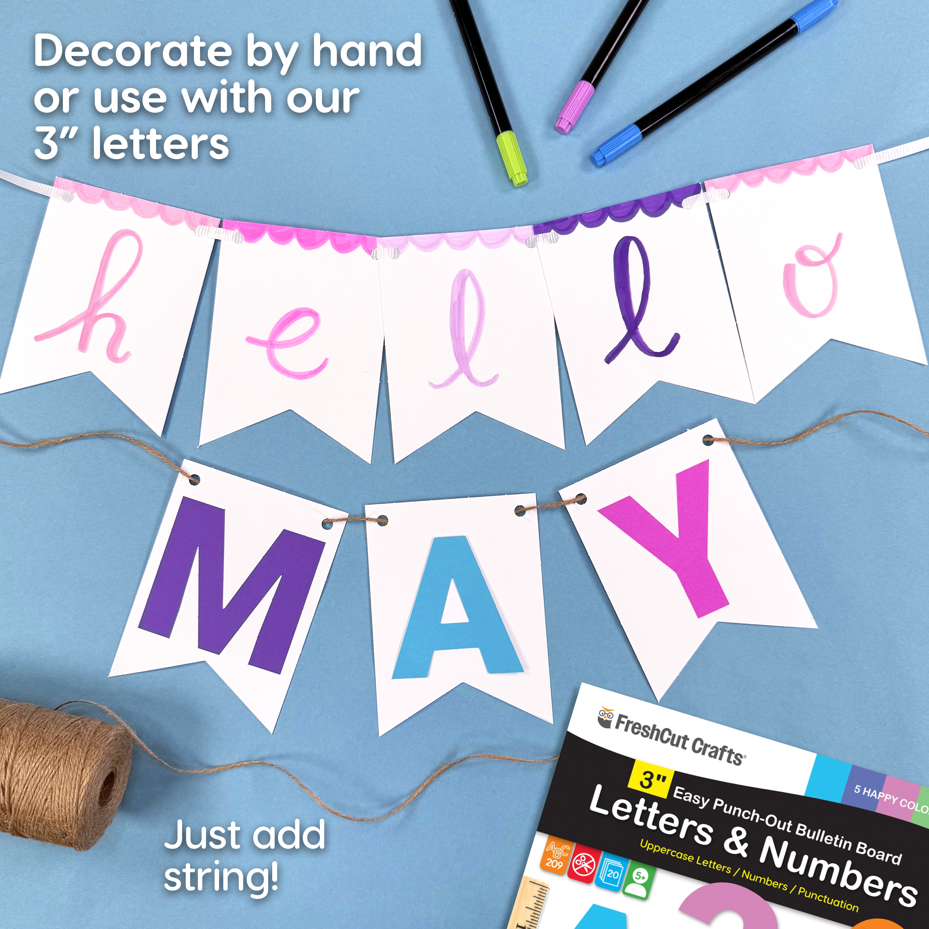 Large DIY Banner Flags