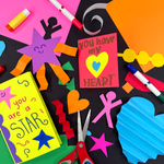 Paper and cardstock sheets in bright colors—great for DIY paper craft projects and creative designs