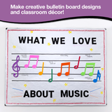 Music Notes Cutouts