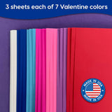 Packs of paper in a variety of paper colors for paper craft with kids and adults.