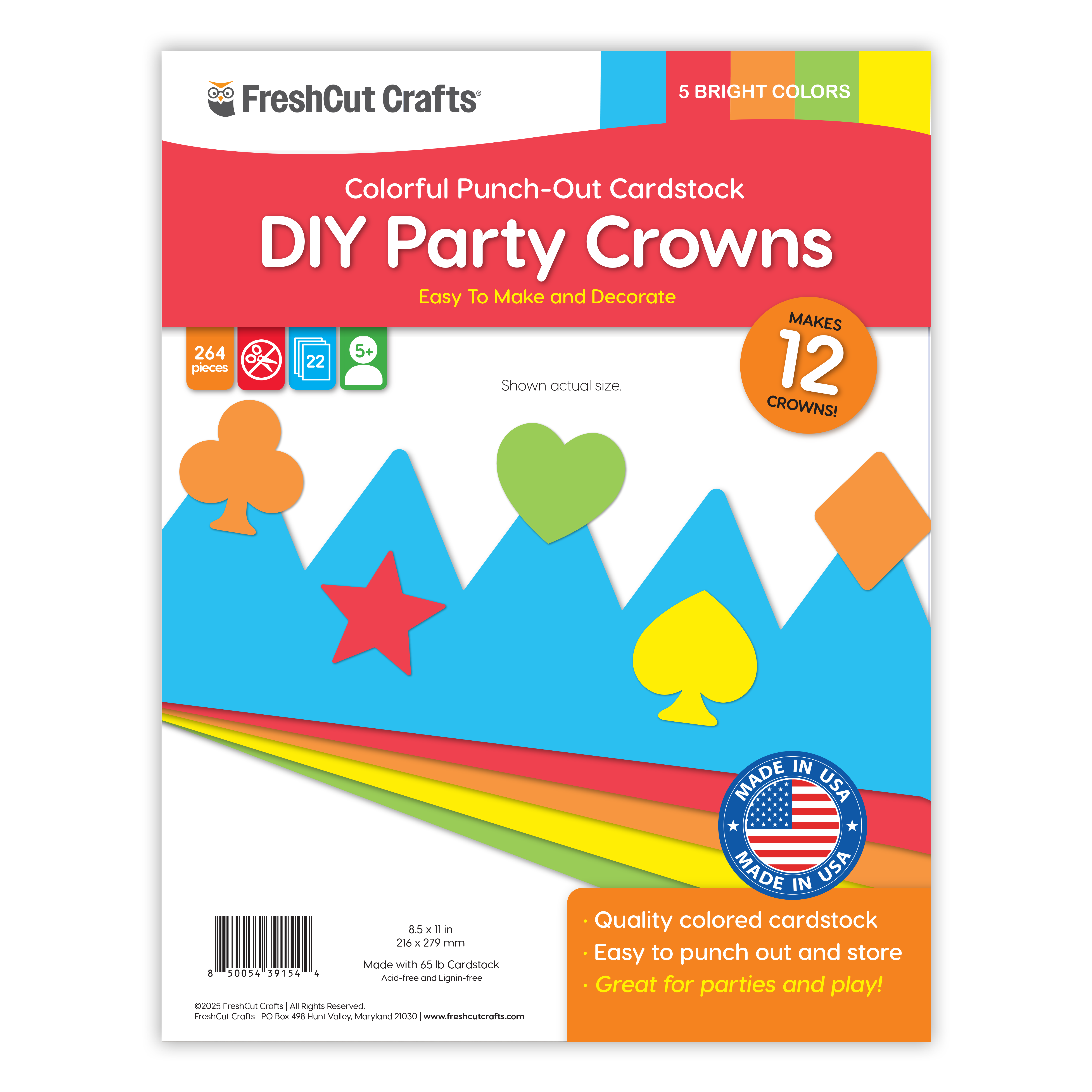 DIY Paper Crowns
