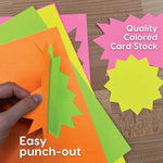 Design your own yard sale signs using FreshCut's starburst sign cutouts—perfect for any retail sale event.