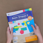 All the shapes you need for creative projects—stars, hearts, rectangles, and hexagons.
