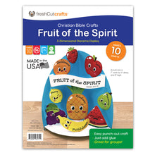 Load image into Gallery viewer, Fruit of the Spirit Easy 3-D Punch-Out Bible Craft Kit
