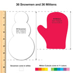 Explore easy snowflake and snowman craft ideas with FreshCut’s winter cutouts—great for DIY paper crafts and holiday art projects.