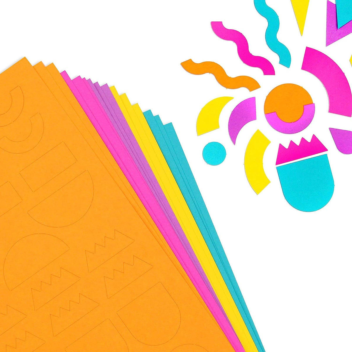 Paper Shape Guide ARTshapes™ Creative Paper Shapes Art Pack with 50+ IDEA Guide ...
