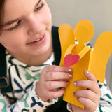 Angel ornament DIY kit—great for Christmas ornament crafts and holiday decorations.