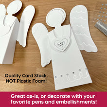 Load image into Gallery viewer, Angel Ornament Kit – White
