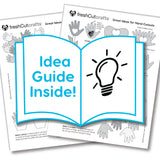 Hands craft kit with paper cutouts—make handprint art and crafts for kids using these easy-to-use handprint shapes.
