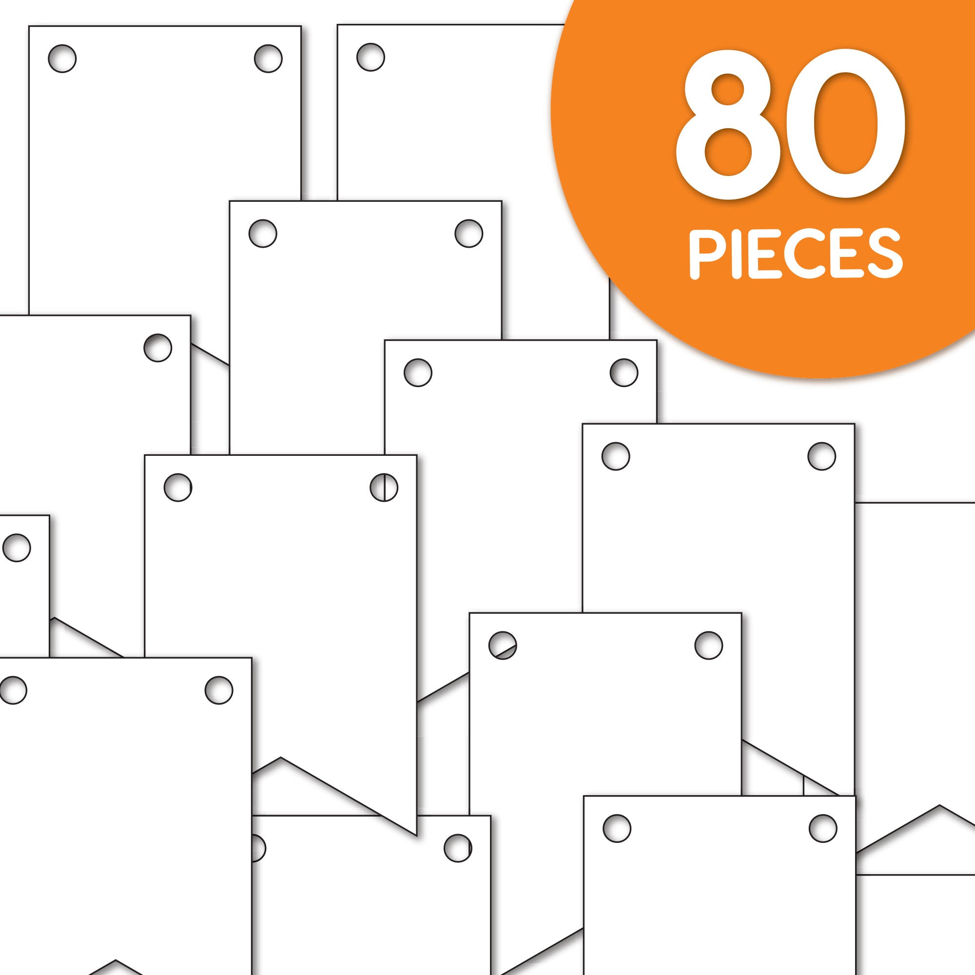 Create unique DIY flags for your next celebration with FreshCut’s large banner flags—great for arts and crafts, party decorations, and crafting projects.