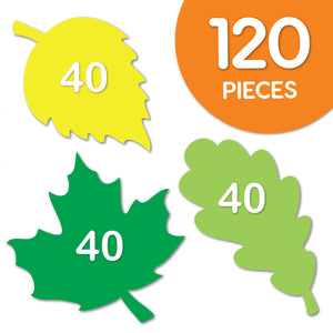 Spring Leaf Paper Cutouts with IDEA Guide