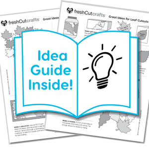 Fall Leaf Paper Cutouts with IDEA Guide
