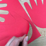 DIY hand craft ideas—use these handprint cutouts to create personalized crafts for holidays, school projects, and more.