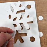 Winter crafts made easy—snowflake paper cutouts for holiday crafts, DIY decorations, and simple snowflake projects for kids.