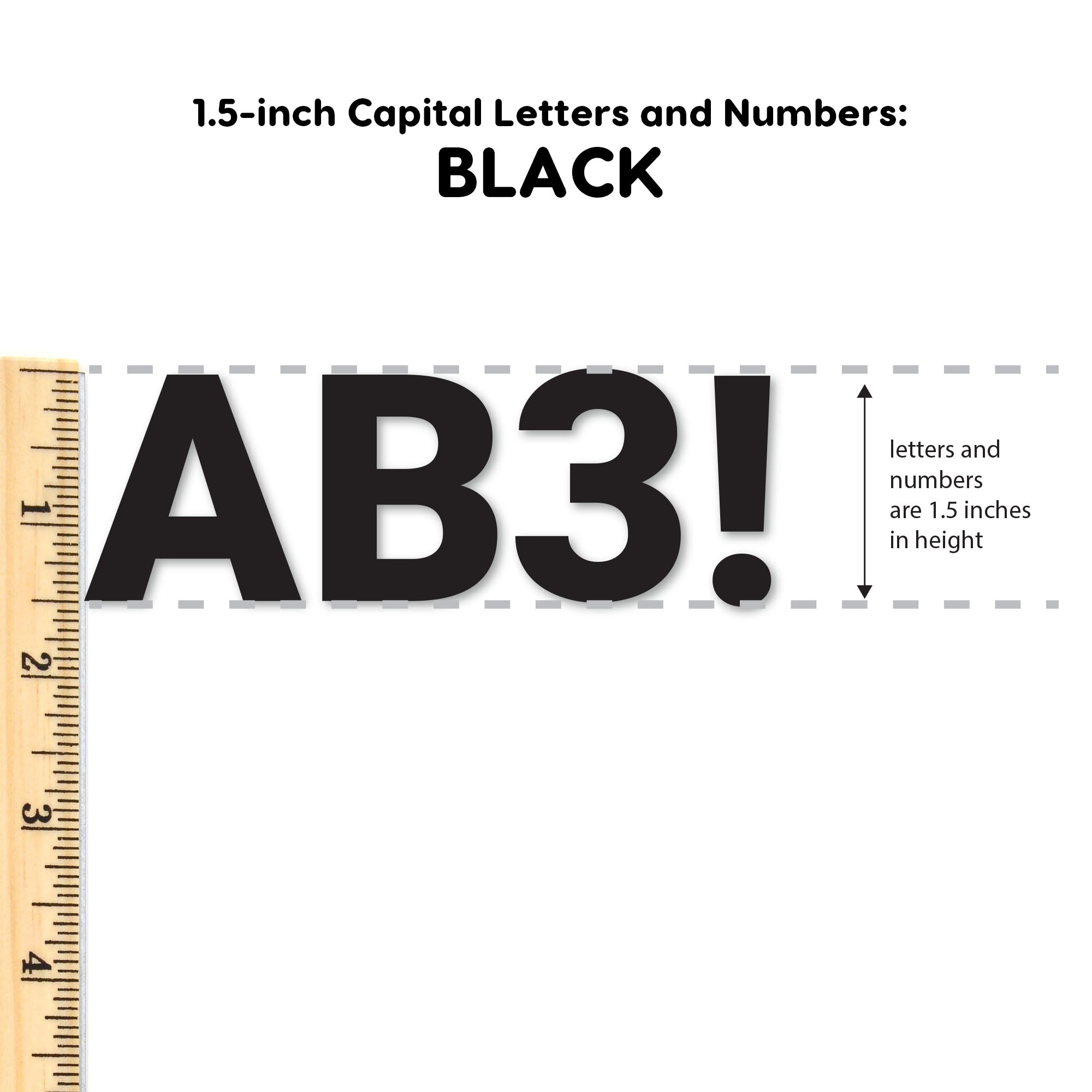 DIY craft set with alphabet and numbers—perfect for classrooms, homeschooling, and kids’ projects.