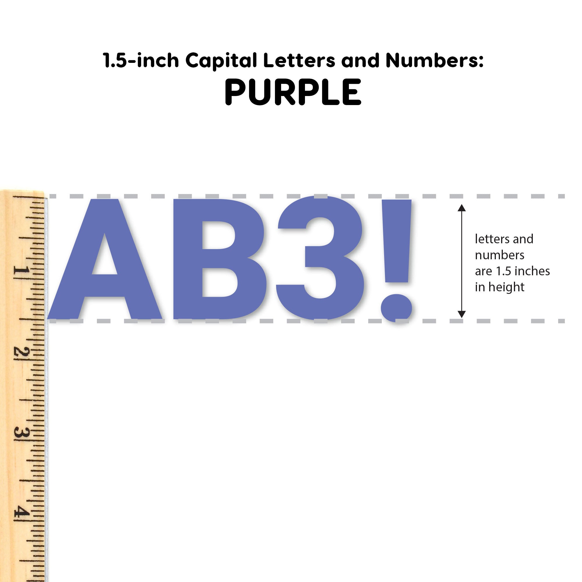 DIY craft set with alphabet and numbers—perfect for classrooms, homeschooling, and kids’ projects.