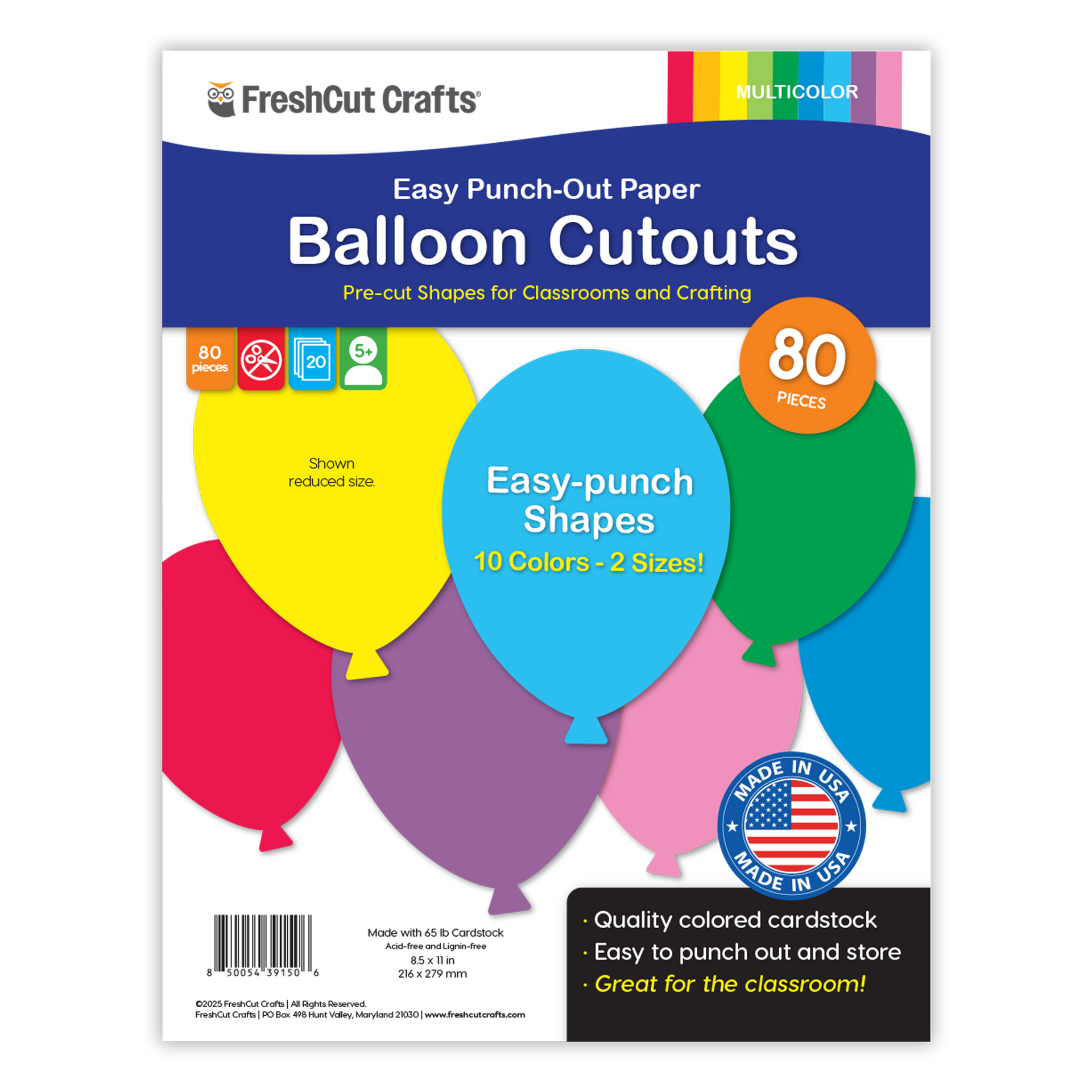 Balloon Cutouts – FreshCut Crafts