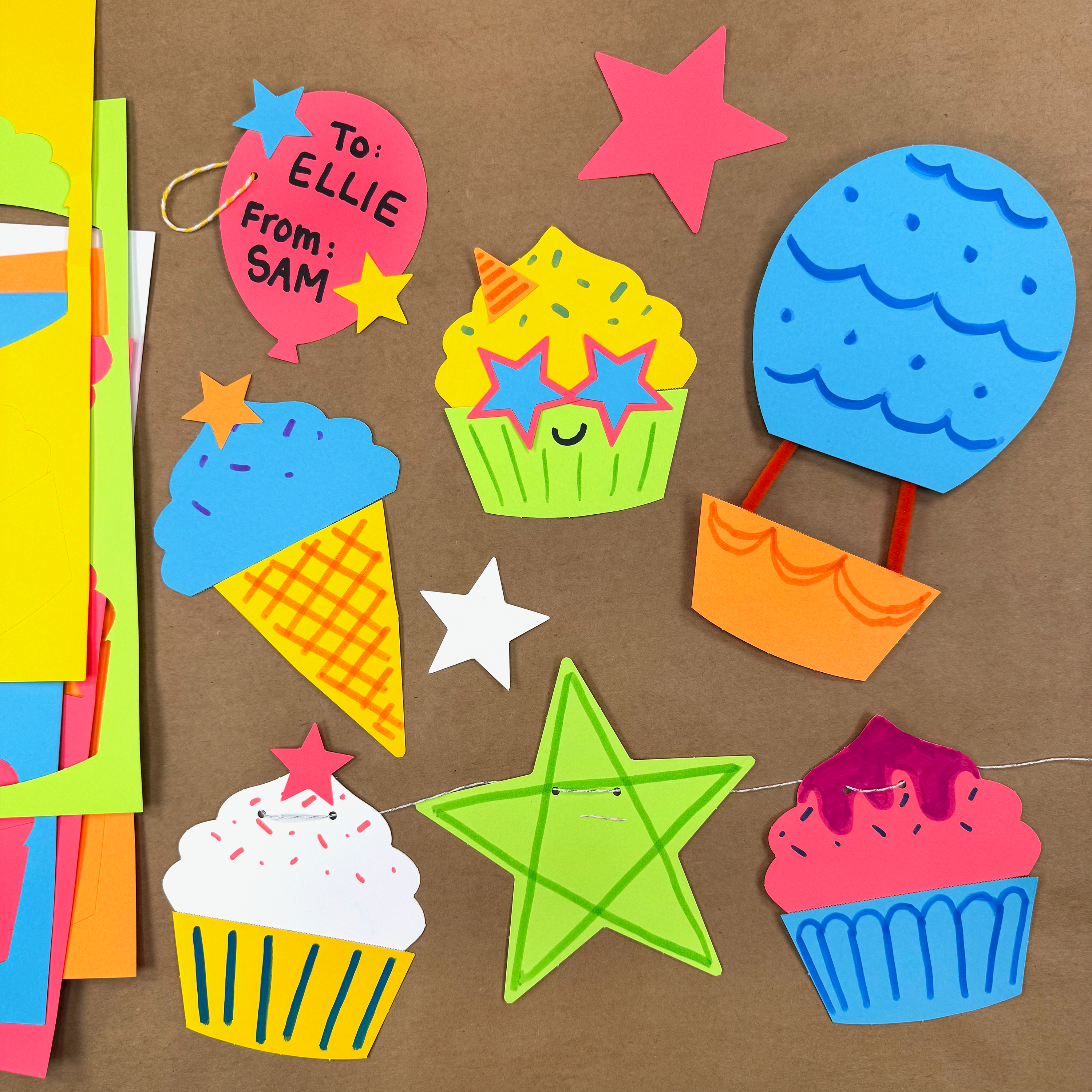 Birthday Party Cutouts