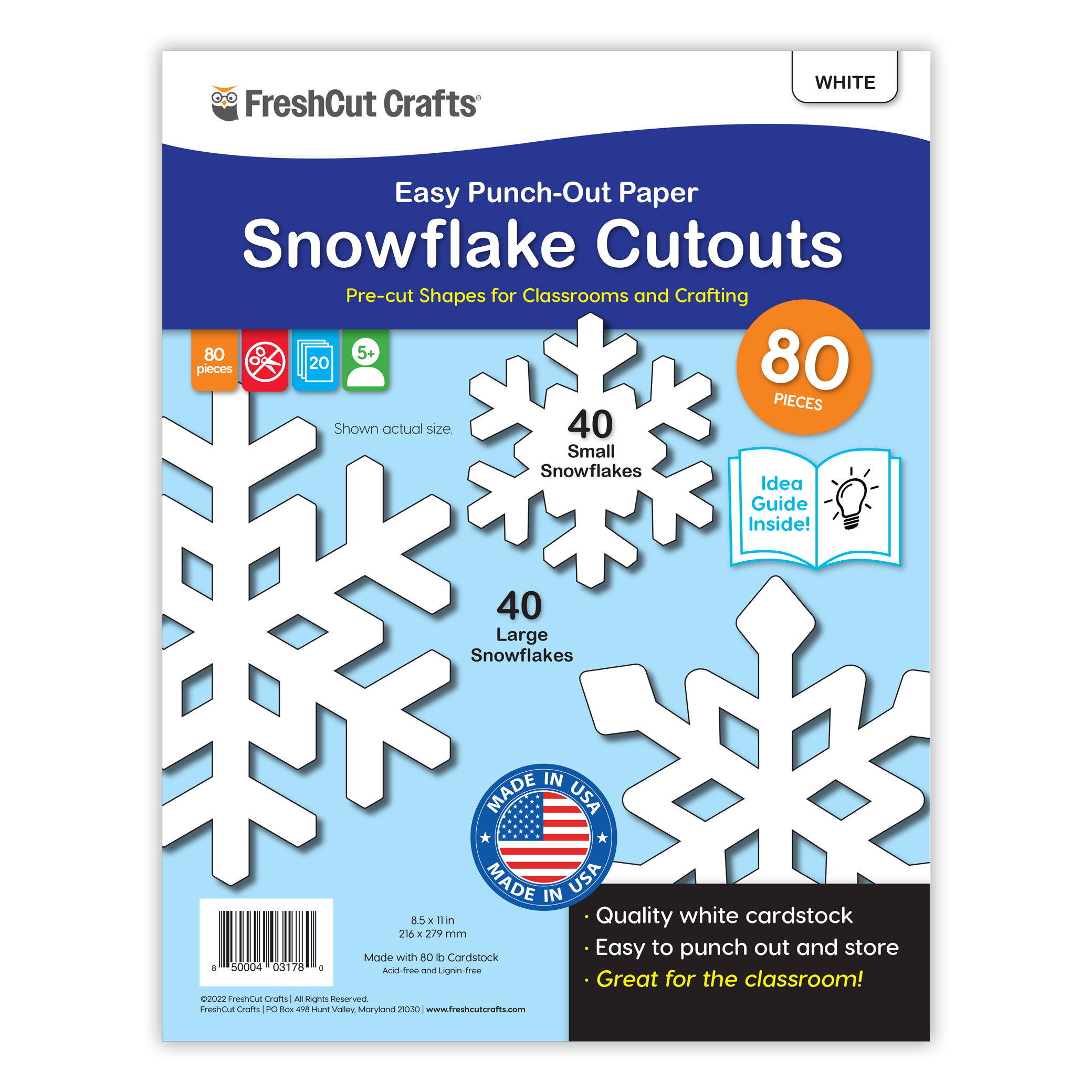 Winter Shapes Cutouts Collection | Die Cut Winter Shapes & Punch-Out ...