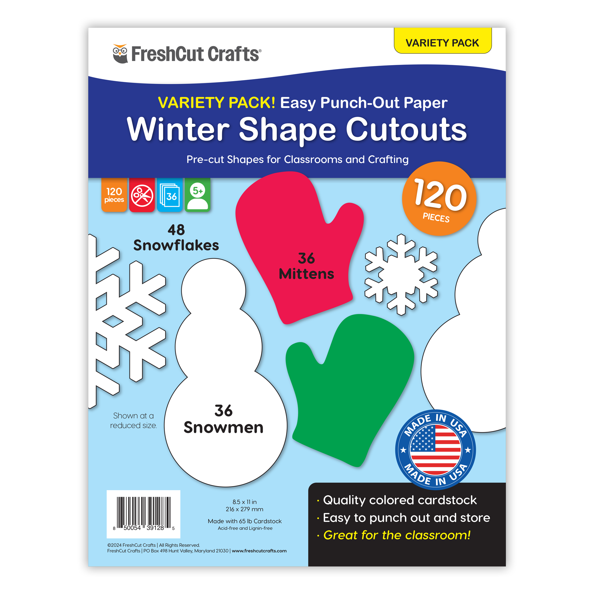 Winter Shapes Cutouts Collection Die Cut Winter Shapes Punch Out Winter shapes cutouts collection die cut winter shapes punch out