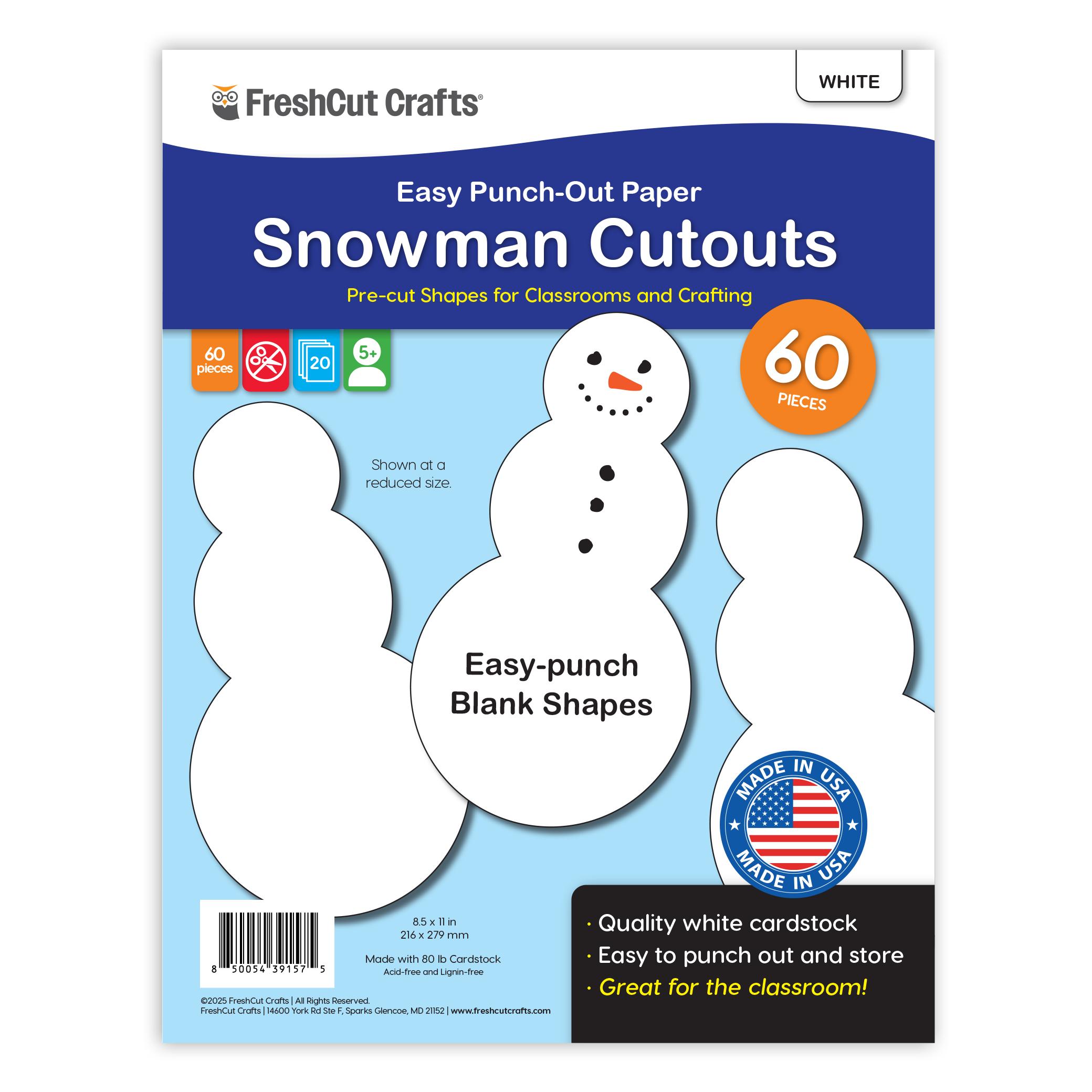 Snowman Cutouts