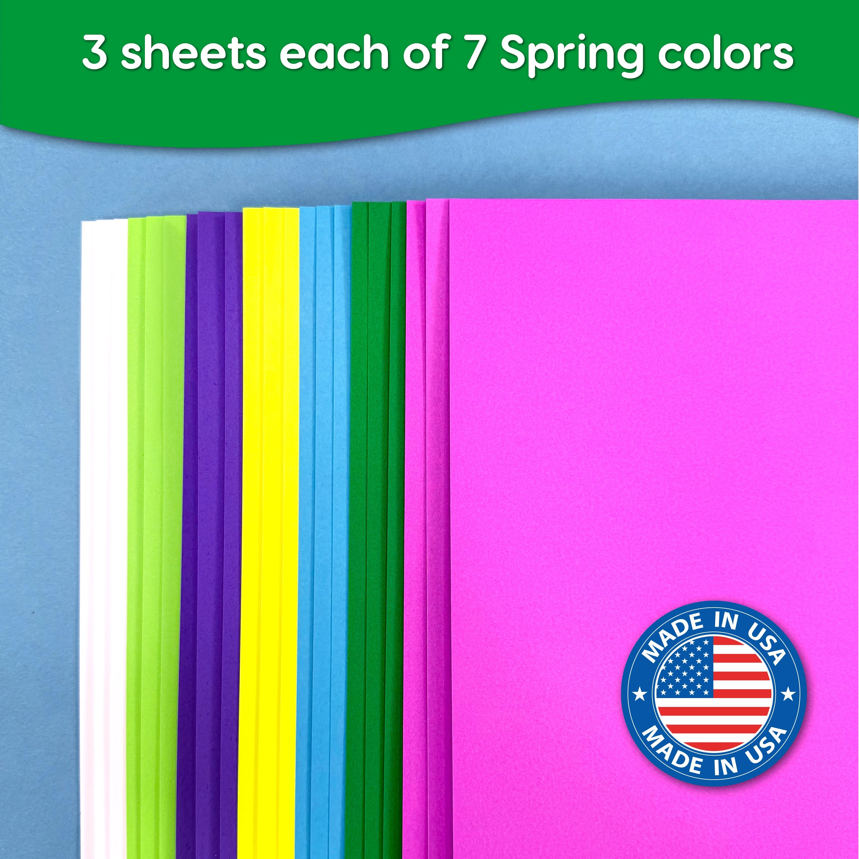 Crafting ideas with paper made easy—assorted paper sheets for crafts DIY paper projects.