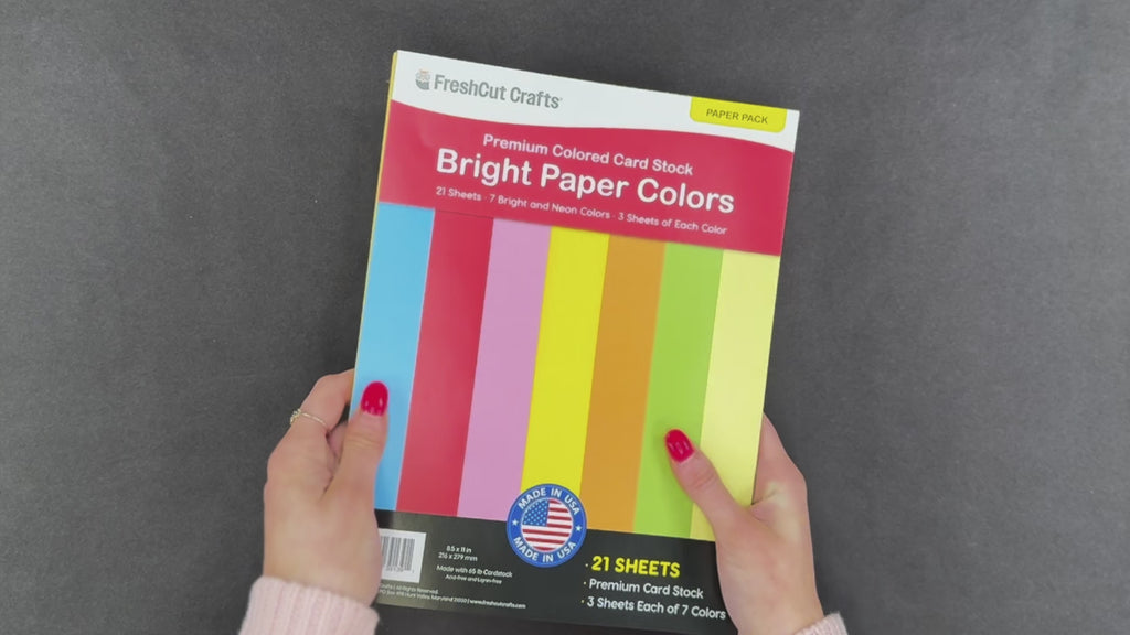 Premium craft paper paper packs—ideal for card making, school projects, and paper crafting paper.