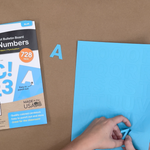 Alphabet letters and numbers in bold capital styles for spelling and educational fun.