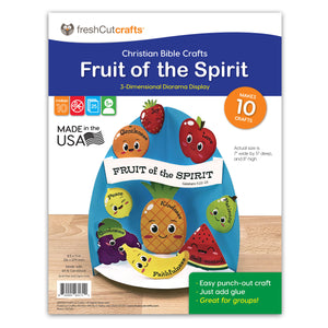 Fruit of the Spirit Easy 3-D Punch-Out Bible Craft Kit