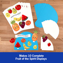 Load image into Gallery viewer, Fruit of the Spirit Easy 3-D Punch-Out Bible Craft Kit
