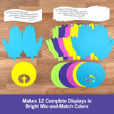 Easy Bible crafts—create John 3:16 verse crafts for kids with this Christian devotional craft kit, ideal for preschool and kindergarten.