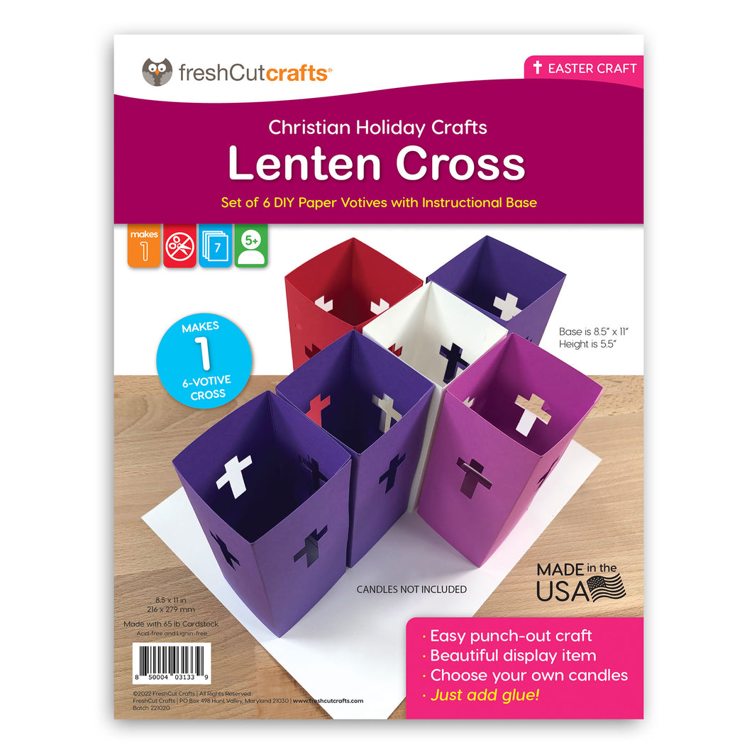 Lenten Cross – Kids’ Easter Bible Craft