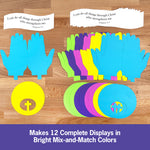 Preschool Jesus crafts—engage kids with this simple Philippians 4:13 Bible craft, designed for Christian arts and Bible story projects.