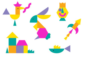 ARTshapes™ Creative Paper Shapes Art Pack with 50+ IDEA Guide