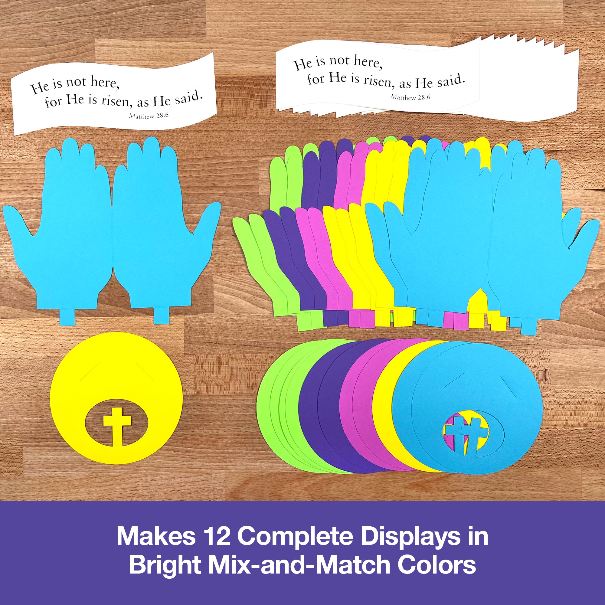 Christian Easter crafts for kindergarteners—make Bible crafts with simple instructions and fun Easter designs.